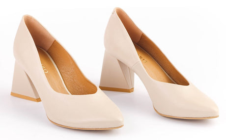 Bosccolo Womens Pumps - Beige