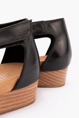 Silver Lining Ubud Black Leather