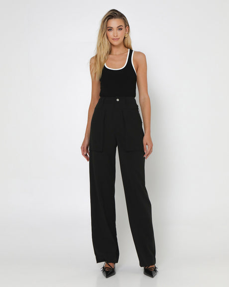 Madison The Label Nakia Pants - Black