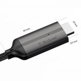 USB Type-C to HDMI Lightning Pin Micro USB 1080P Adapter Cable Audio Video Lead TV USB