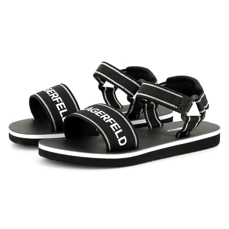 Karl Lagerfeld Girls Fete Musique D3 Sandals - Black