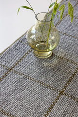 Brink & Campman Craft Matter Check Slate 049104 Rug