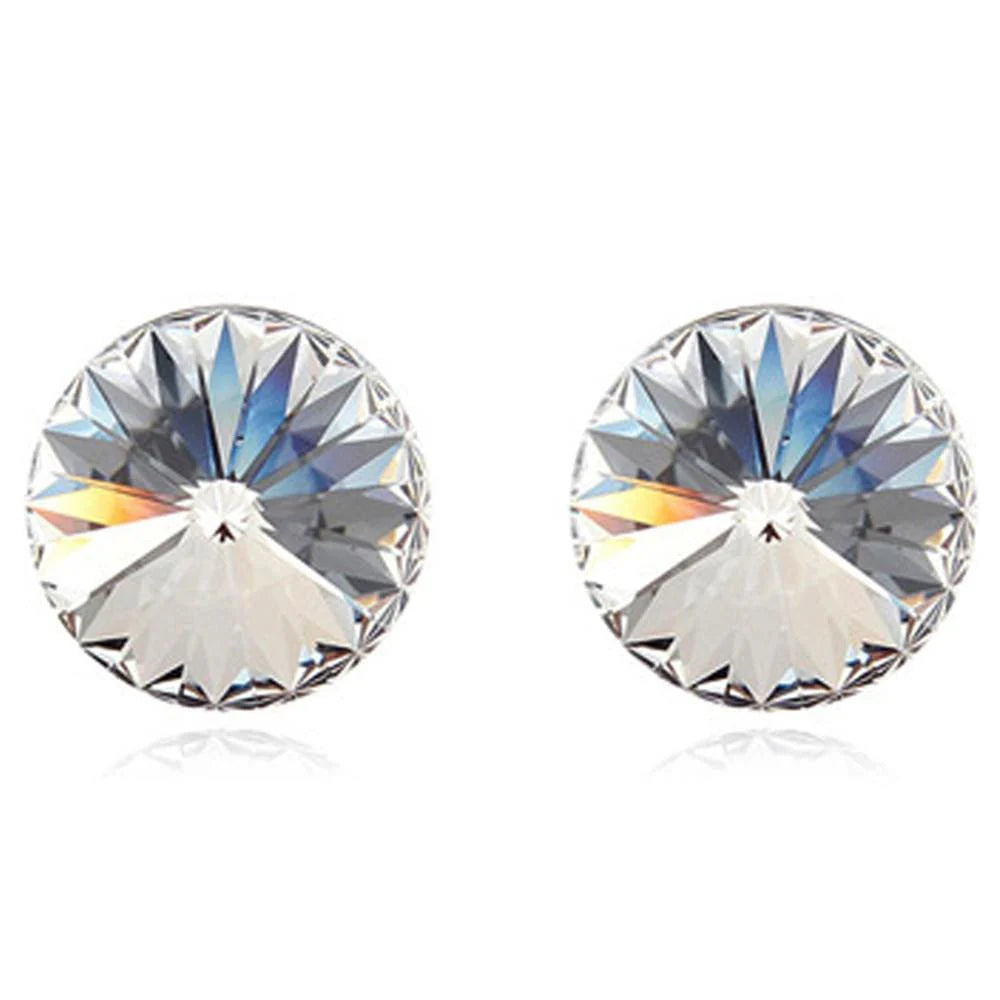 Krystal Couture Apex Krystal Studs Embellished with Swarovski Crystals