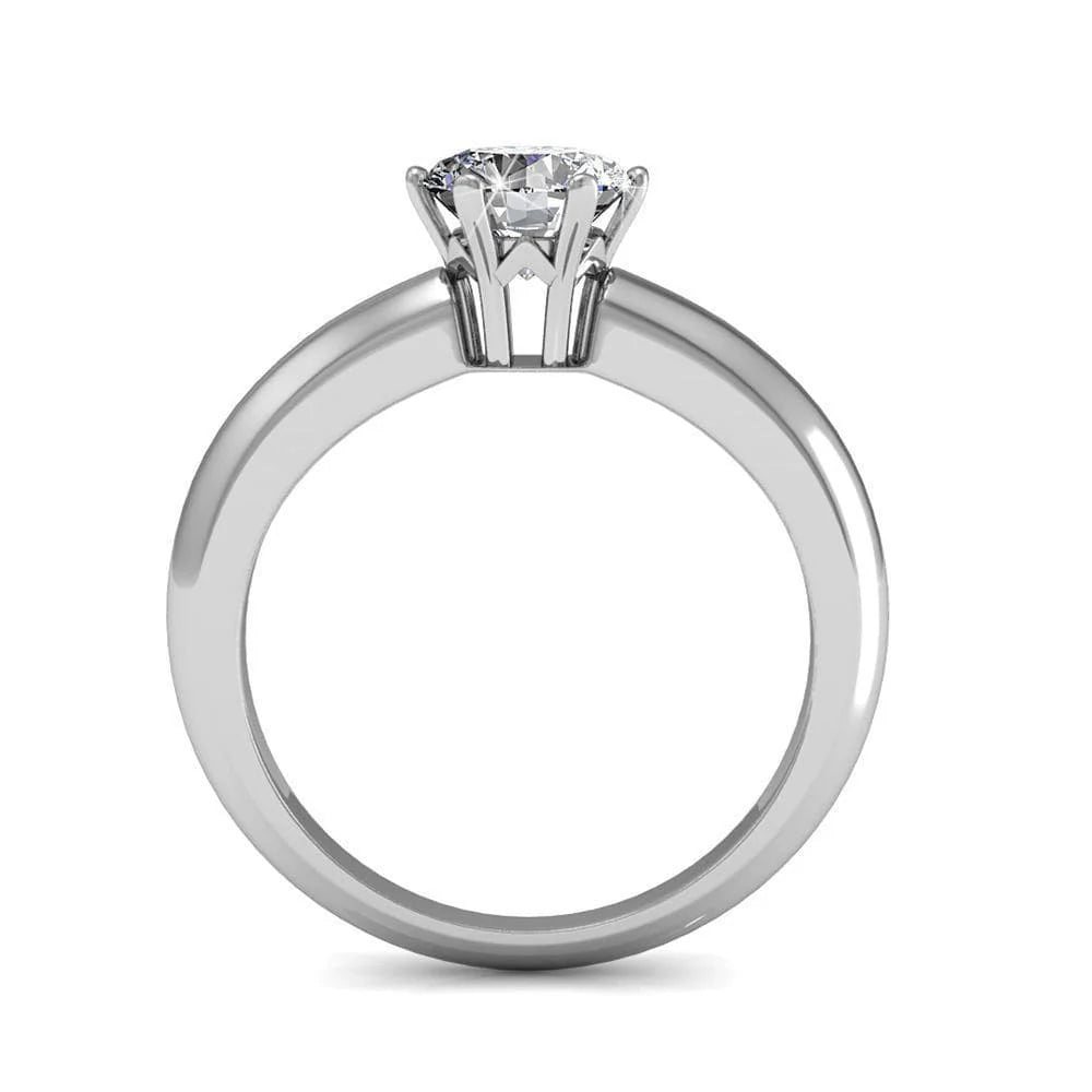 Krystal Couture Jewel In The Palace Solitaire Ring Embellished with SWAROVSKI Crystals