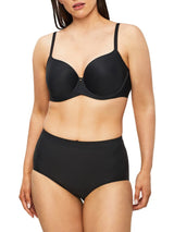 Nancy Ganz Body Sculpt Waisted Brief - Black