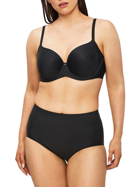 Nancy Ganz Body Sculpt Waisted Brief - Black