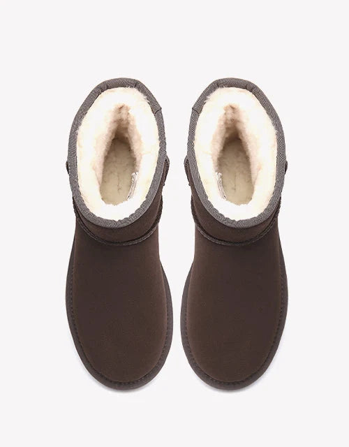 Mini Classic Suede in Chocolate