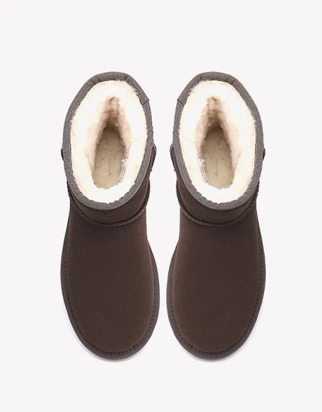 Mini Classic Suede in Chocolate