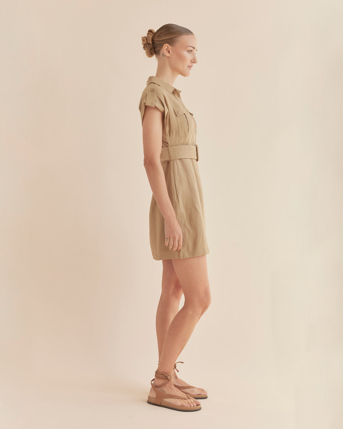 Amelius Esra Utility Mini Dress - Zataar