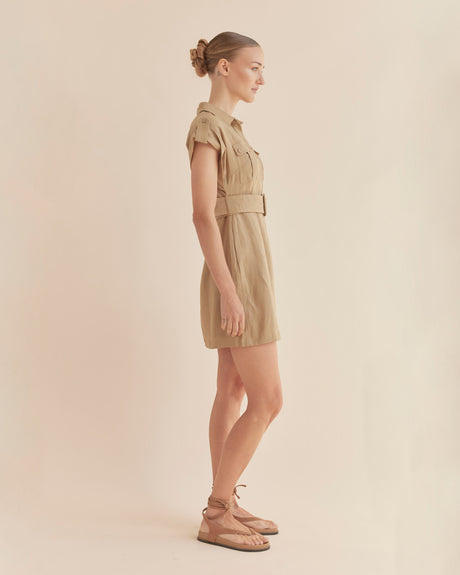 Amelius Esra Utility Mini Dress - Zataar