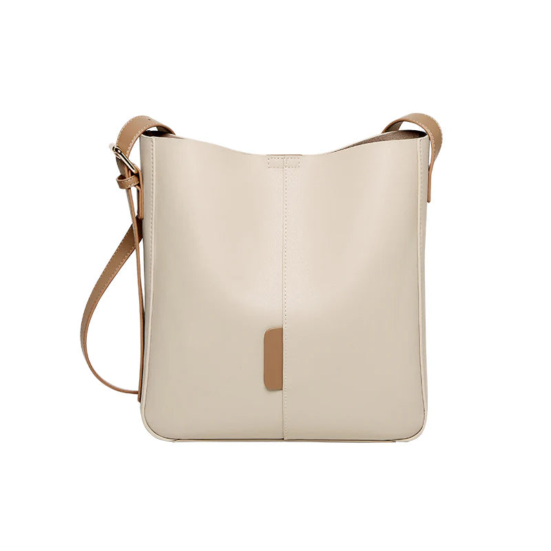 Nalandu Fawn Premium Shopper Bucket Bag - Ivory