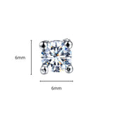 Bullion Gold Classic 4 Prong Studs
