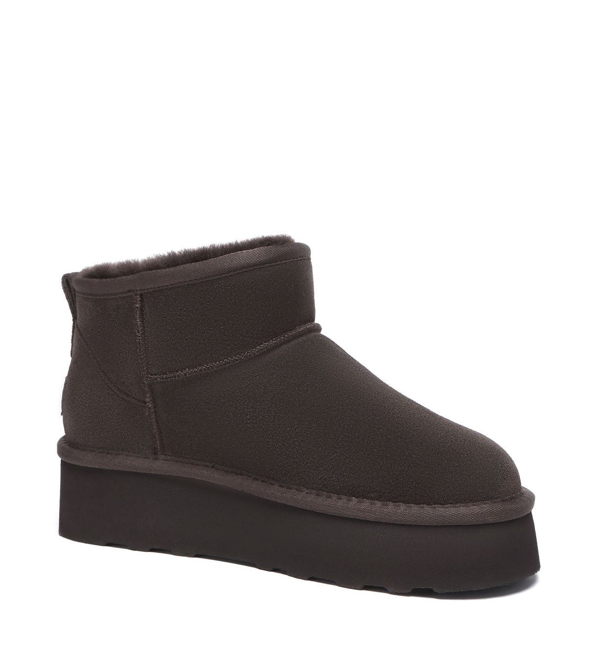Australian Shepherd UGG Thick Bottom Ronnie - Chocolate