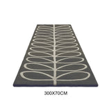 Orla Kiely Linear Stem Slate 060505 Runner Rug