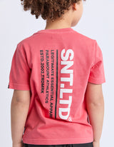 St Goliath Boys Pace Tee - Red