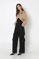 Madison The Label Kaya Knit Jumper - Oat