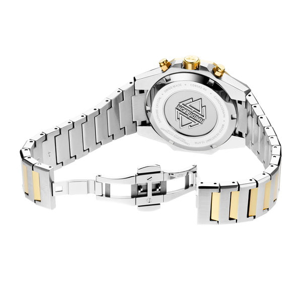 Christophe Duchamp Raidillon Chrono - Blue Dial & 316L Stainless Steel Strap