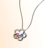 Krystal Couture Krystal Flora Necklace Embellished with SWAROVSKI Crystals