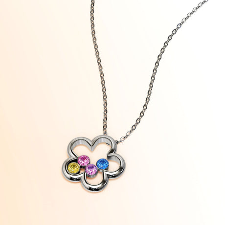 Krystal Couture Krystal Flora Necklace Embellished with SWAROVSKI Crystals