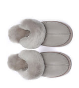 Australian Shepherd UGG Muffin Slipper Special - Goat Grey
