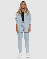 Lost In Lunar Women's Frank Shirt - Denim