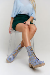 Bosccolo Womens Boots - Blue