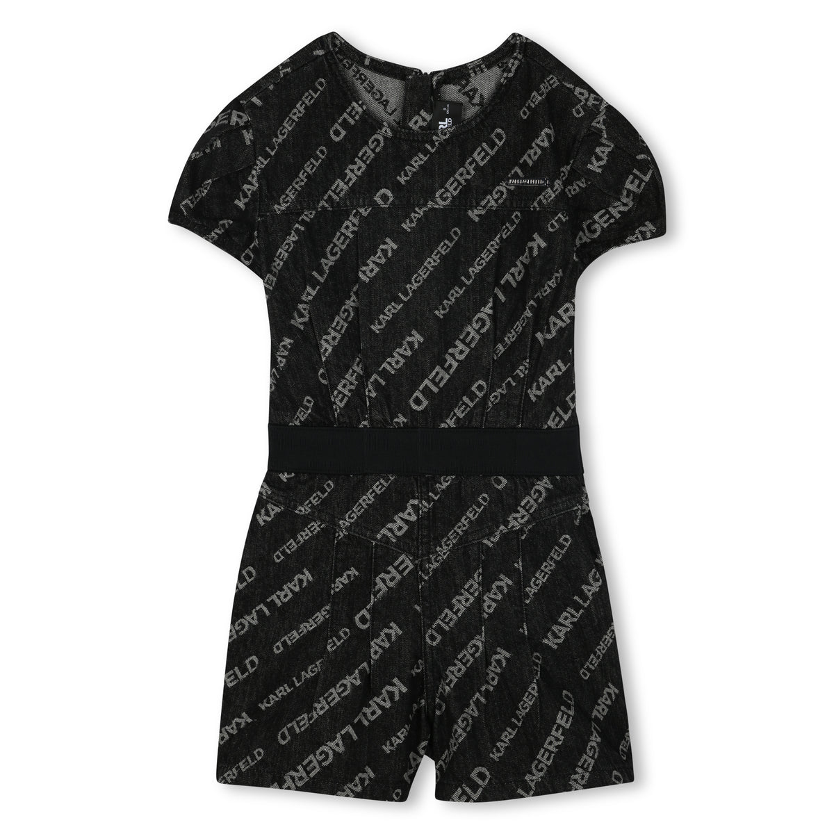 Karl Lagerfeld Girls Cafe Terrase D2 Denim All In One - Grey