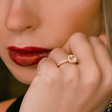 Krystal Couture Engagement Ring Embellished with SWAROVSKI Crystals