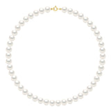 Necklace Gold - Natural White - Longueur 42 cm