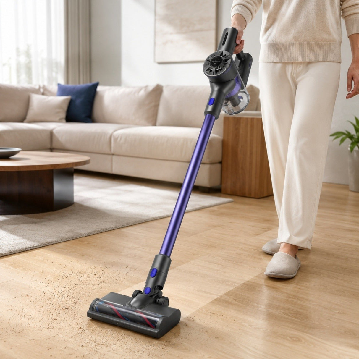 MyGenie H20 PRO Wet Mop 2-IN-1 Cordless Stick Vacuum - Blue