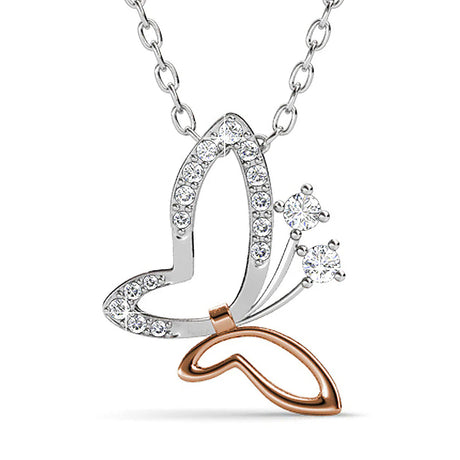 Krystal Couture Butterfly Buff Necklace Embellished with SWAROVSKI Crystals