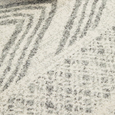 Mirage 359 Grey Round Rug