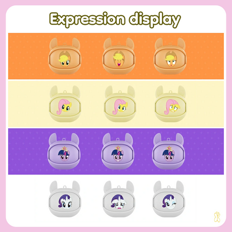 My Little Pony TWS Bluetooth Earbud Headphones Mood Series MLP-EC10 - Yellow