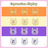 My Little Pony TWS Bluetooth Earbud Headphones Mood Series MLP-EC10 - Orange