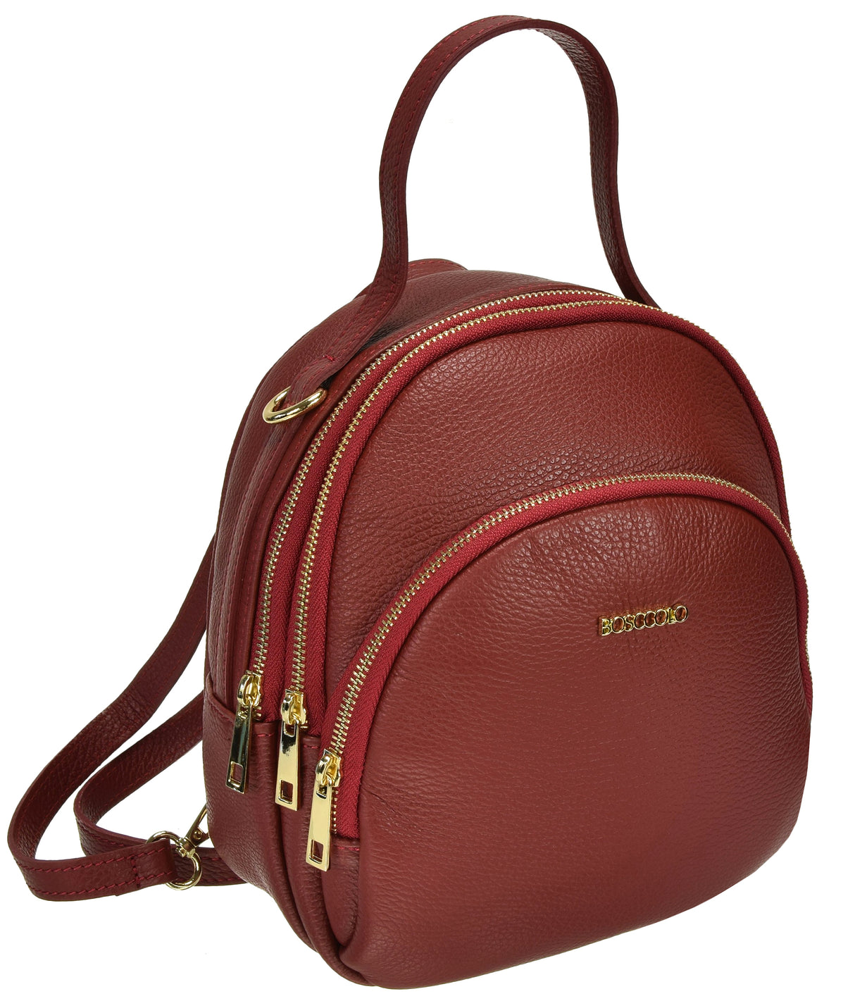 Bosccolo Backpack In Burgundy