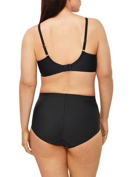 Nancy Ganz Body Sculpt Waisted Brief - Black