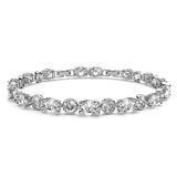 Bullion Gold Empire Sparkling Zirconia Bracelet