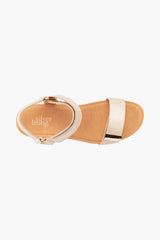 Silver Lining Utica Plain Champagne Pebble