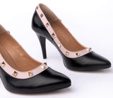 Bosccolo Womens Heels - Black/Pink