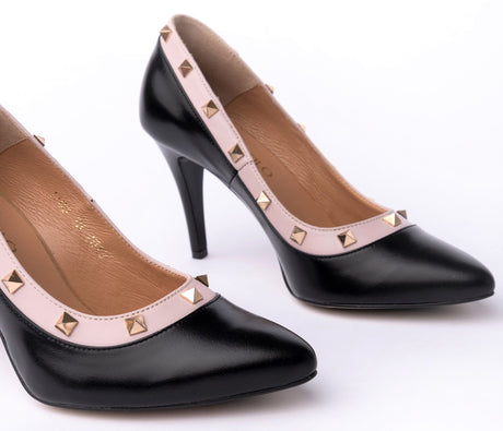 Bosccolo Womens Heels - Black/Pink