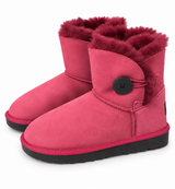 Australian Leather Ugg Classic 1Button Short - Tomato - AU7