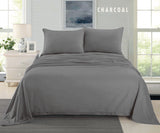 Cashmere Touch Flannelette Sheet Set -  Charcoal
