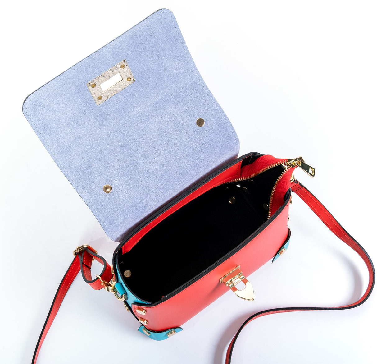 Bosccolo Crossbody - Blue/Red/Turquoise