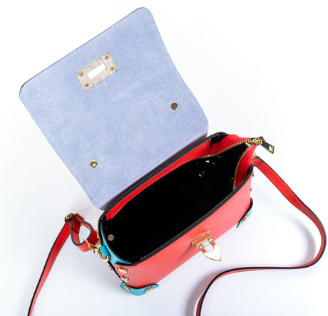 Bosccolo Crossbody - Blue/Red/Turquoise