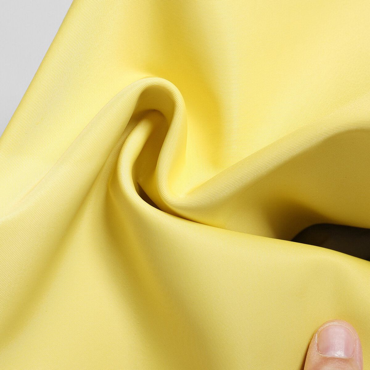 Waterproof Nylon Slouchy Bucket Tote - Yellow