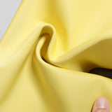 Waterproof Nylon Slouchy Bucket Tote - Yellow
