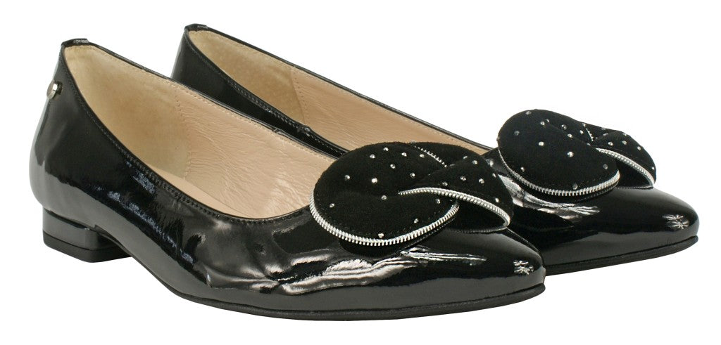 Bosccolo Womens Ballerina - Black