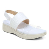 Vionic Karleen Platform Sandal - White