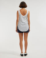 Amelius Abigail Rolled Hem Short - Navy