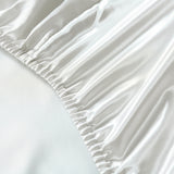 Royal Comfort 3pc Satin Sheet Set - Silver - King